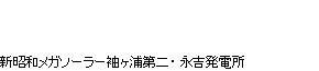 新昭和メガソーラー袖ケ浦第二・永吉発電所