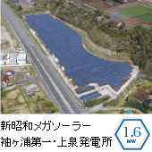 新昭和メガソーラー 袖ヶ浦第一・上泉発電所