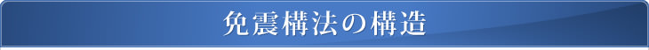 免震構法の構造