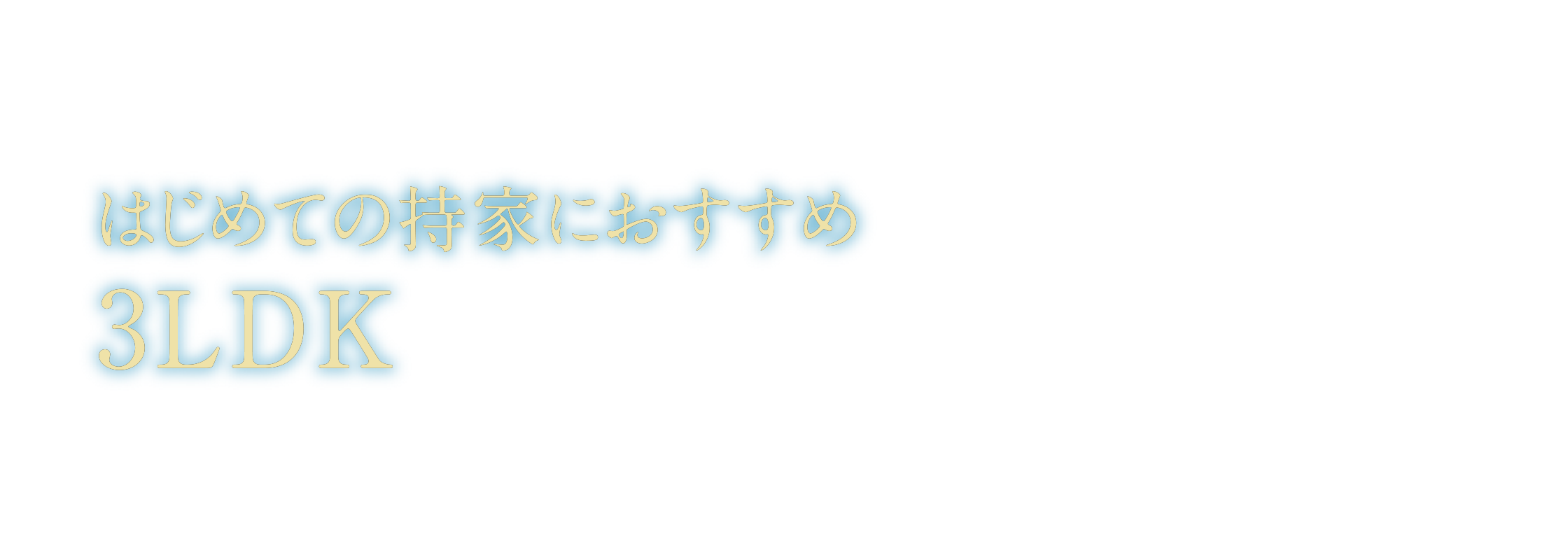 はじめての持家におすすめ3LDK