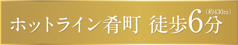 ホットライン肴町 徒歩6分（約430m）